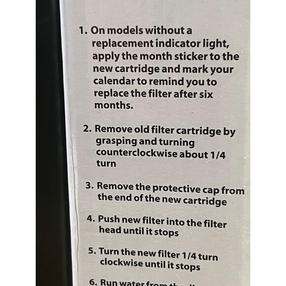 NEW in BOX Refresh Replacement Water Filter R-9990 Fits LG Kenmore Refrigerators - Picture 11 of 16